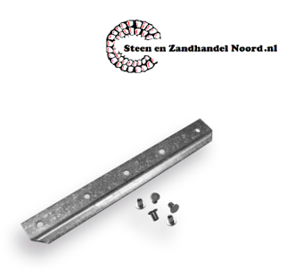 Strip met 5 klinknagels voor OFFNER graanschoppen, 31cm