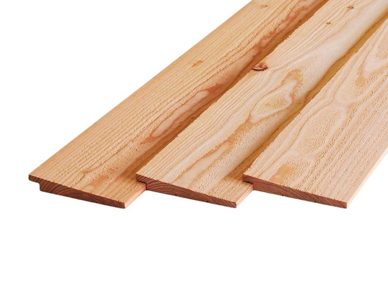 Potdekselplank 1-2x14,5 Douglas Zichtzijde fijn bezaagd (diverse lengtes)