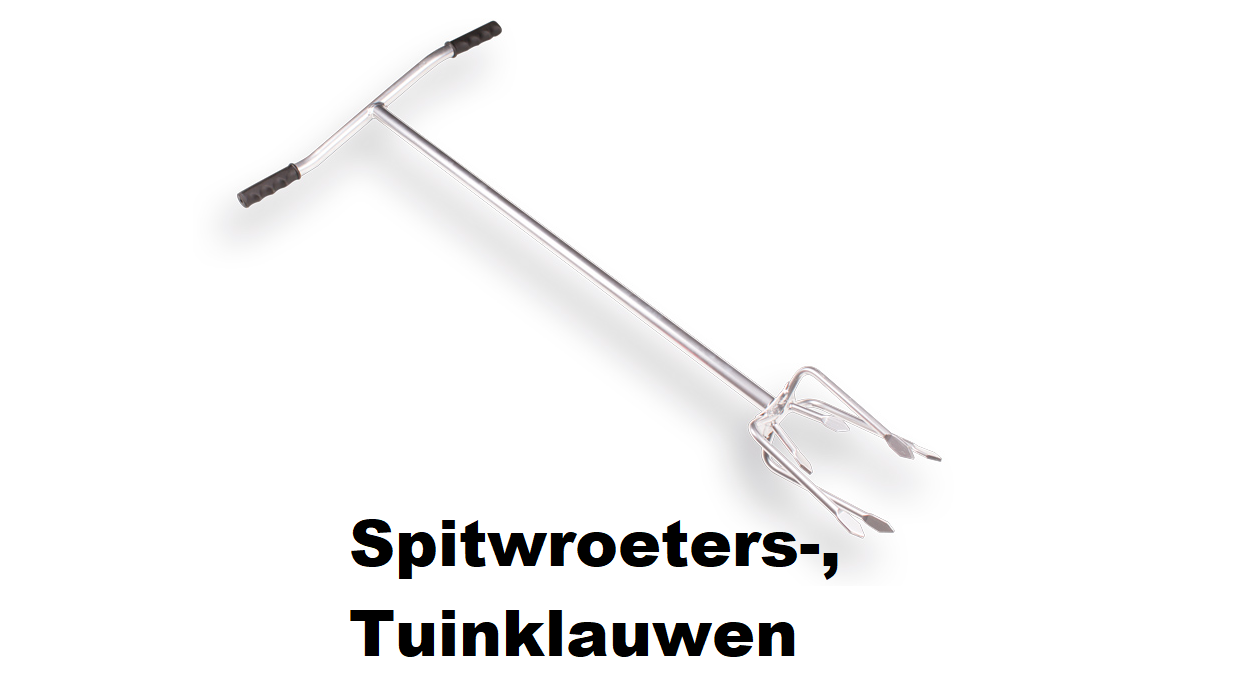 Spitwroeters en tuinklauwen