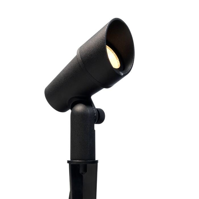 Selmes | prikspot | anti-verblindingskap zwart | warmwit | OutdoorPro+ | 12 volt
