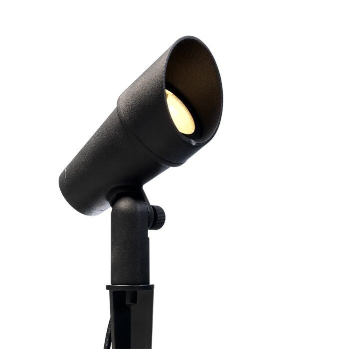 Campo | prikspot | anti-verblindingskap zwart | warmwit | dimbaar | OutdoorPro+ | 12 volt