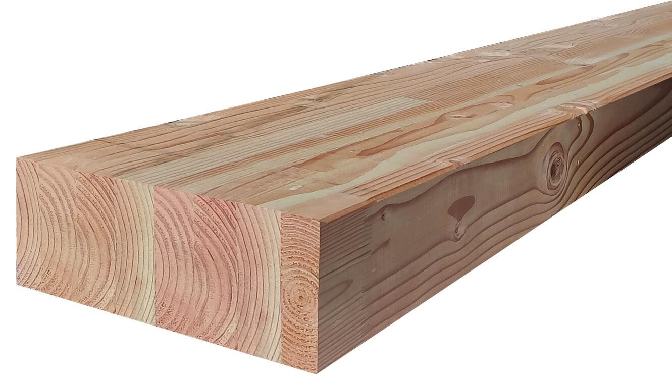 Balk 14,5x31x650 cm Douglas Gelamineerd onbehandeld, gedroogd-geschaafd