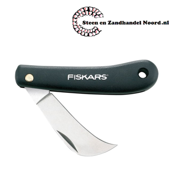 Fiskars tuinmes, K62, totale lengte 17 cm