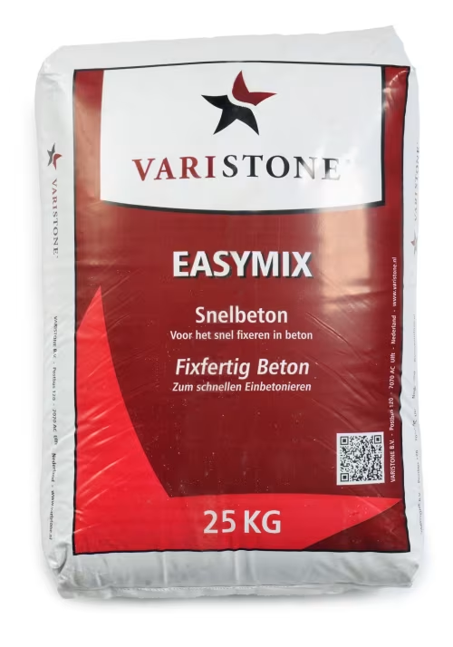 Varistone easymix snelbeton zak 25 kg