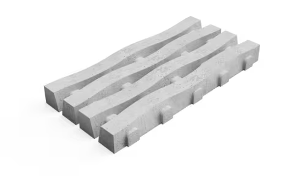Deer Concrete Grid Beach Standard 125x62,5x12