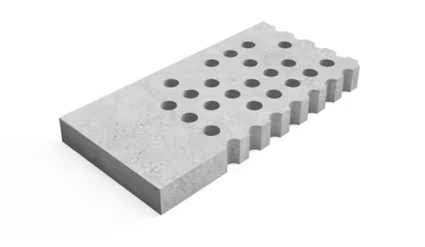 Deer Concrete Grid Halftone Transit Border L 2 125x62,5x12