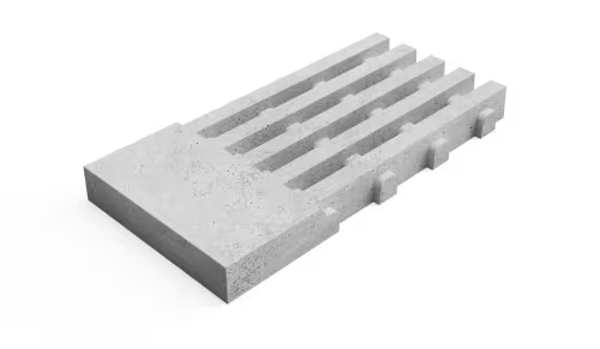 Deer Concrete Grid Straight Border Width 125x62,5x12