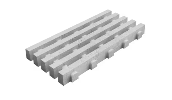 Deer Concrete Grid Straight Standard 125x62,5x12
