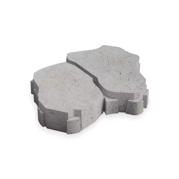 Deer Concrete Organic Cobbles Full Tile Small