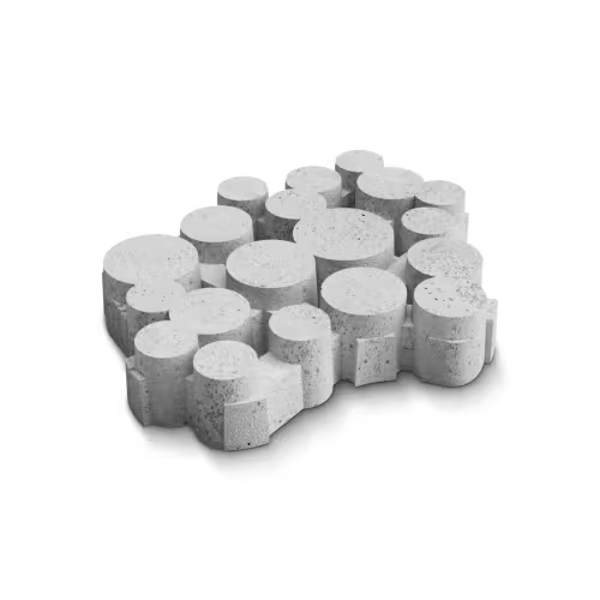 Deer Concrete Organic Lily Small 71,4x57,8x12