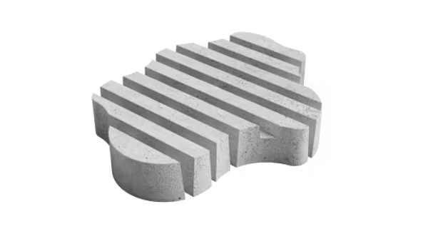 Deer Concrete Ogranic Straight Small 71,4x57,8x12