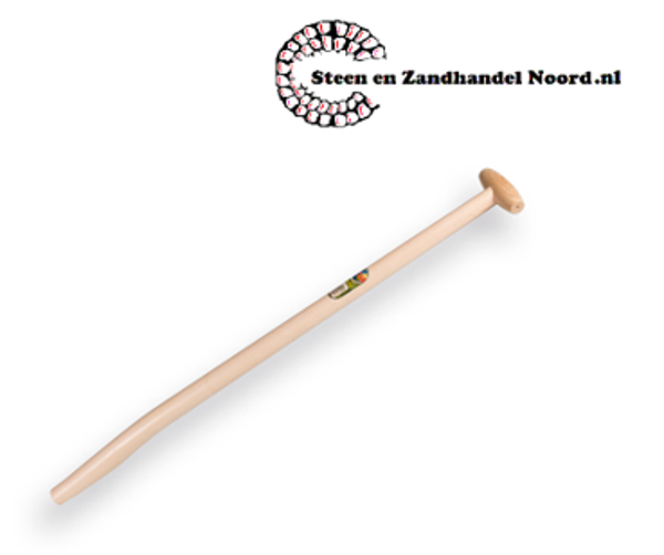 Blijhamsteel ATLAS 95 cm licht gebogen, met doorgestoken hilt