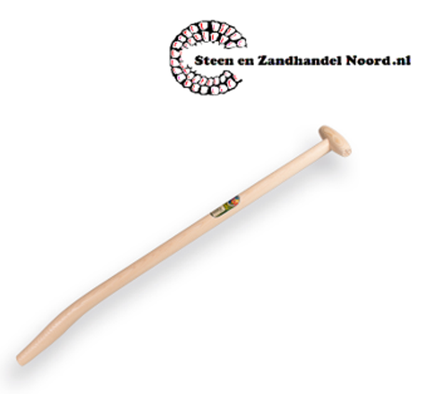 Blijhamsteel ATLAS 95 cm sterk gebogen, met doorgestoken hilt