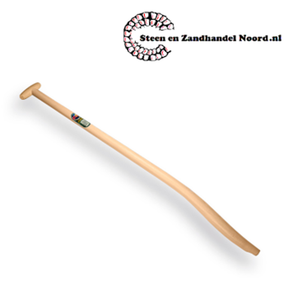 Blijhamsteel ATLAS 100 cm dubbel gebogen, met doorgestoken hilt