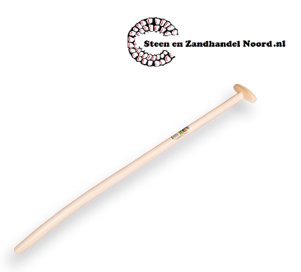 Schopsteel ATLAS 110 cm gebogen, met doorgestoken hilt