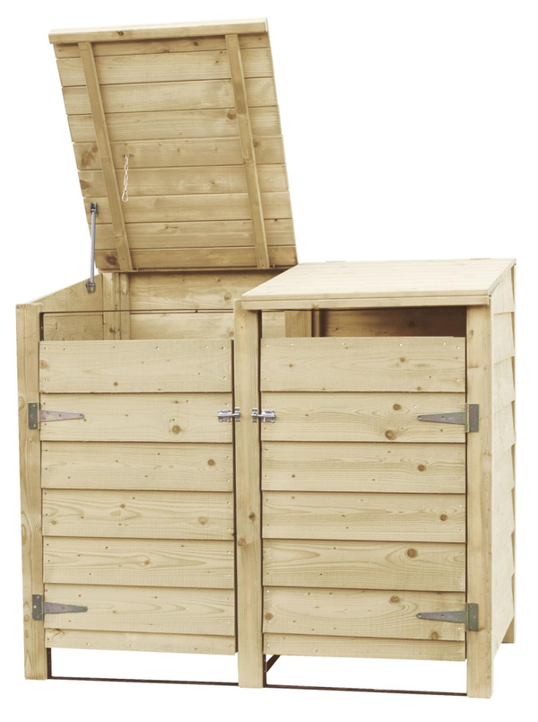Containerkast dubbel 128,7 x 152 x 89 cm