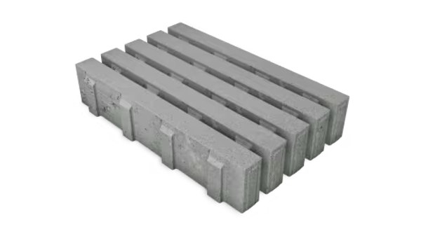 EcoSteen Stroke Grijs 60x40x12