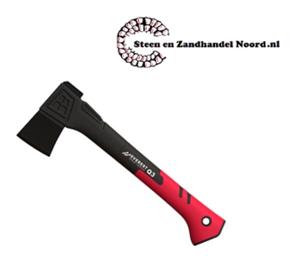 Handbijl EVEREST Q3 680 gram, met fiberglassteel 36 cm