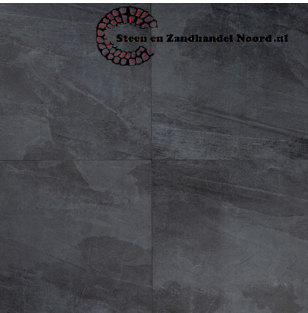Keramische tegel Ensie Slate Black (diverse afmetingen)