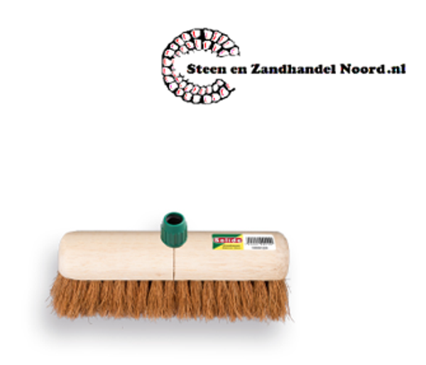 Zaalveger kokos 29 cm + Easy FIT steelverbinding