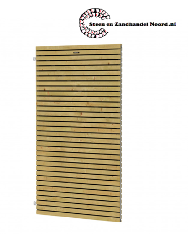 Tuindeur Elan 100 Excellent op verstelbaar stalen frame, 100 x 180 cm