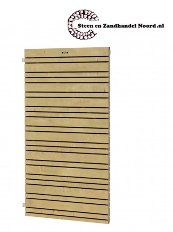 Tuindeur Flux 100 Excellent op verstelbaar stalen frame, 100 x 180