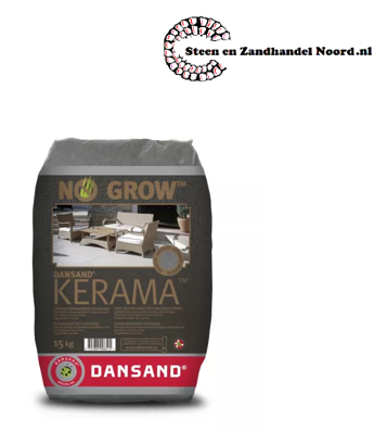 Dansand No Grow Kerama Onkruidwerend Voegzand Anthracite 15kg