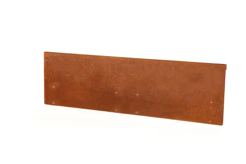 Stalen Kantopsluiting Single Corten