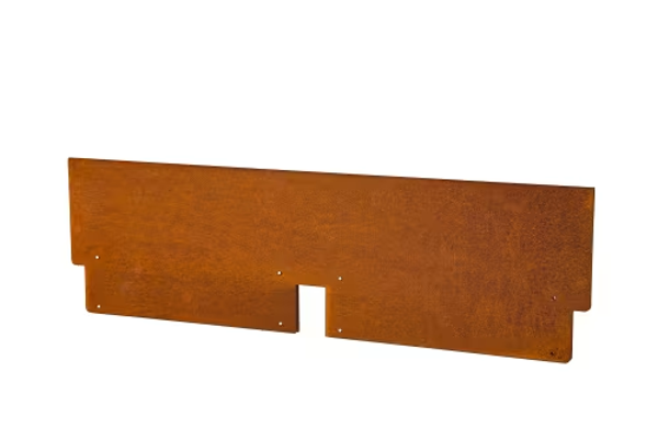 Stalen Kantopsluiting Double Corten