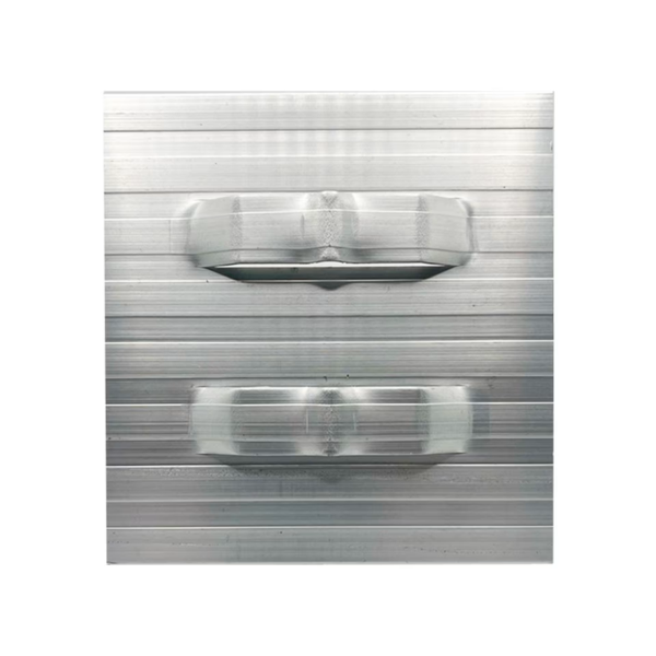 Alu Mevo Edge Eindverbindingsclip Zilver