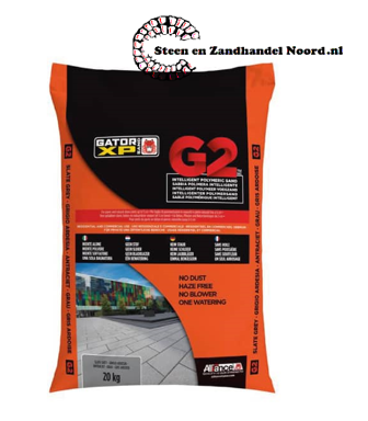 GatorSand XP G2 Waterdoorlatend Antraciet 20KG
