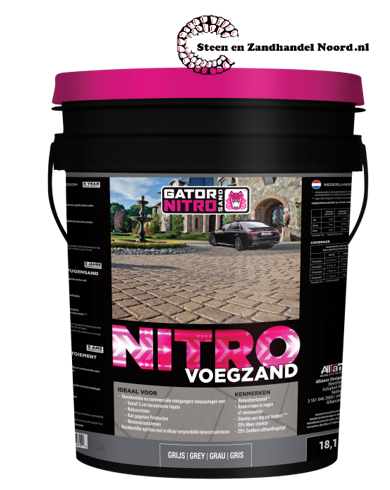 Gator Nitro 18,1 kg Antraciet Kant-en-klaar