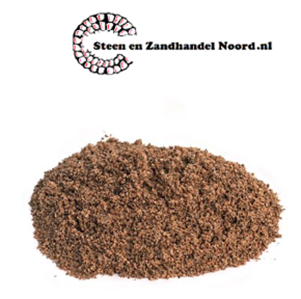 Inveegsplit rood 0-3 mm zak 20 kg