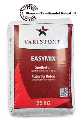 Varistone easymix snelbeton zak 25 kg