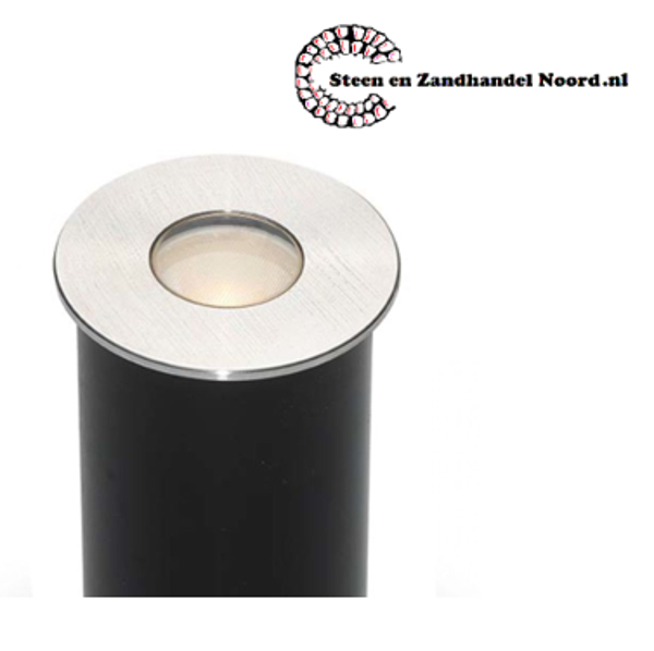 LED grondspot Mira | warmwit | 1 watt | rond