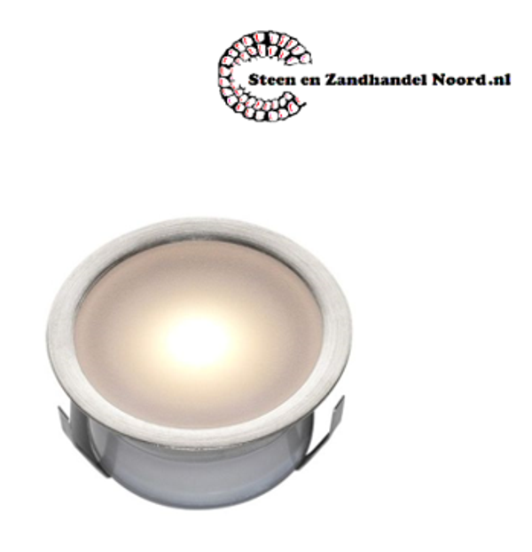 Epistar LED vloerspot Alfena | warmwit | 0,4 watt