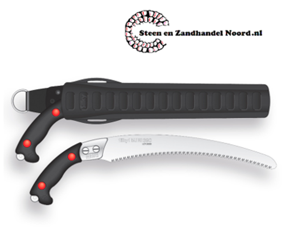 Silky vaste snoeizaag met lang gebogen blad, Ibuki 390-6,5