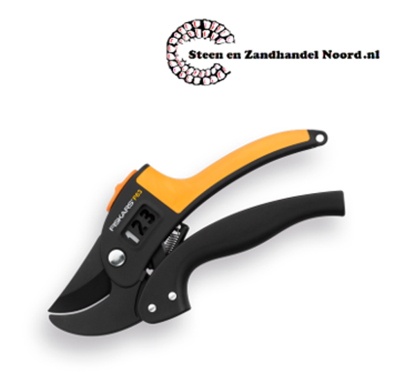 Snoeischaar Fiskars PowerStep P83, drietraps mechanisme. Knipt tot 24 mm
