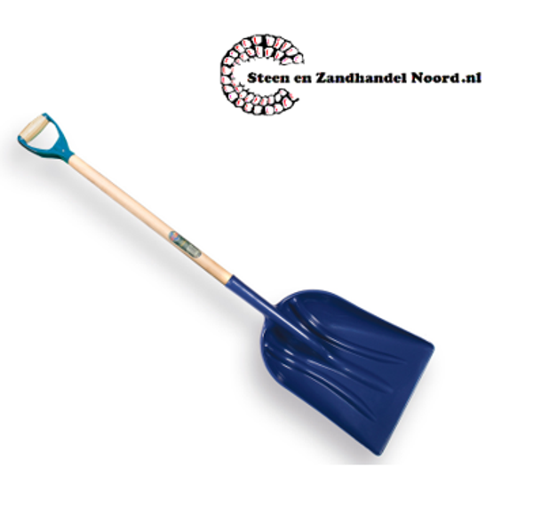 Graanschop - sneeuwschep ATLAS kunststof, met rechte ESSEN PD-steel 95 cm