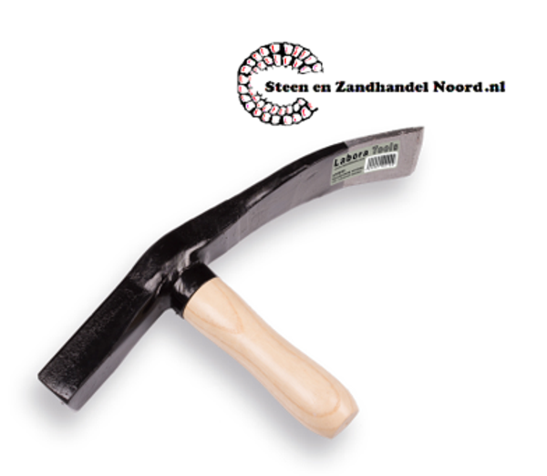 Straathamer LABORA met houten steel, bekbreedte 70 mm