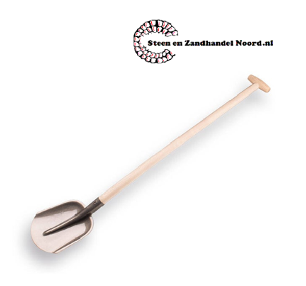 ACTIE Steekbats 1/4 000 met essen PE schopsteel 100 cm. ongewaxt