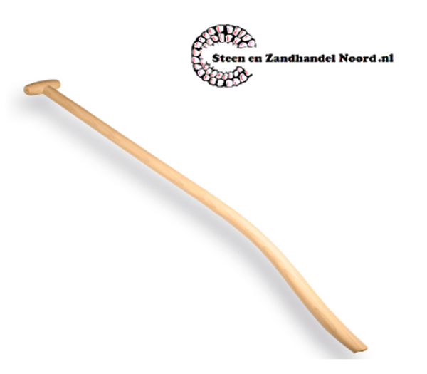 Straatmakersteel ESSEN 130 cm, dubbel gebogen