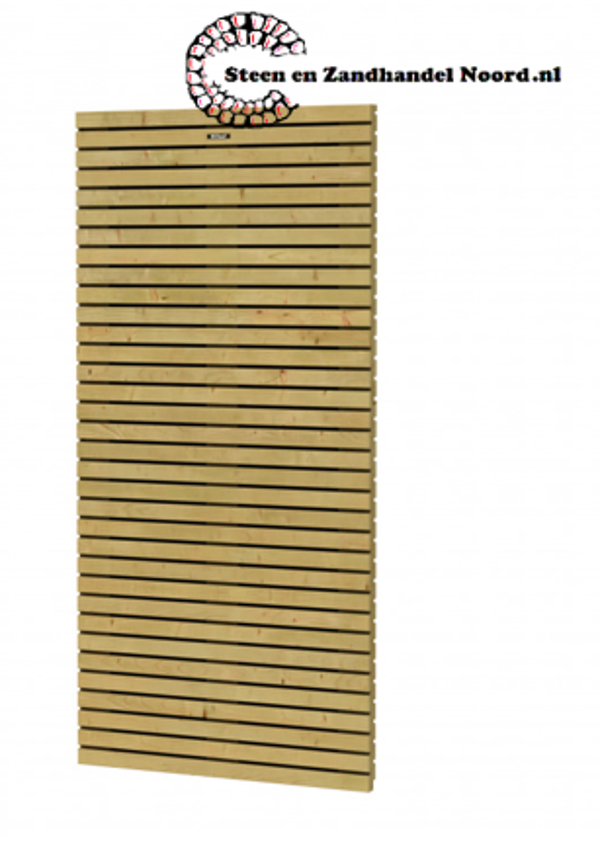 Tuinscherm Elan 90 Excellent, 180 x 90 cm, groen geïmpregneerd.