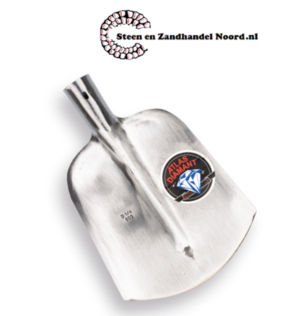 Steekbats ATLAS DIAMANT 1/4 000, gehard, blank gepolijst.