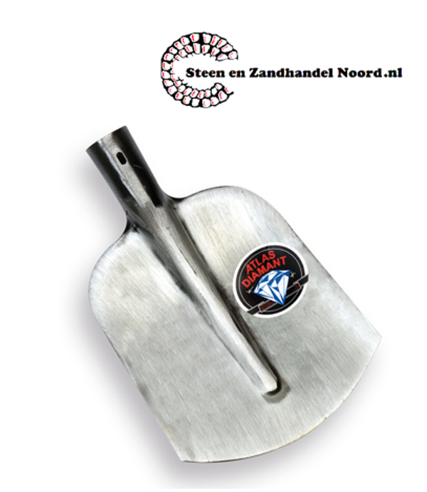 Steekbats Atlas Diamant 1/4 00, gehard en blank gepolijst.