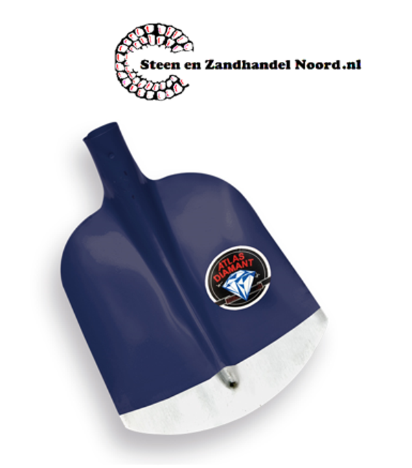 Schepbats Atlas Diamant 3/4 nr. 00, gehard, blauw en gepolijst.