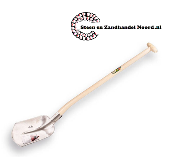 Schepbats Ruhr Brillant blank Hol.model 1/2 geb. 0 met ATLAS blijham 95 cm. sterk gebogen.