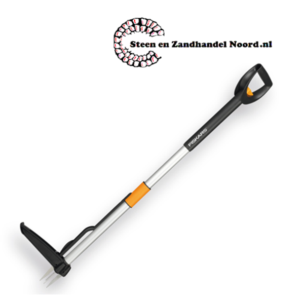 Onkruidtrekker FISKARS Smartfit, met telescopische D steel, lengte 99 - 119 cm