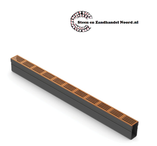 ACO Slimline Goot Corten