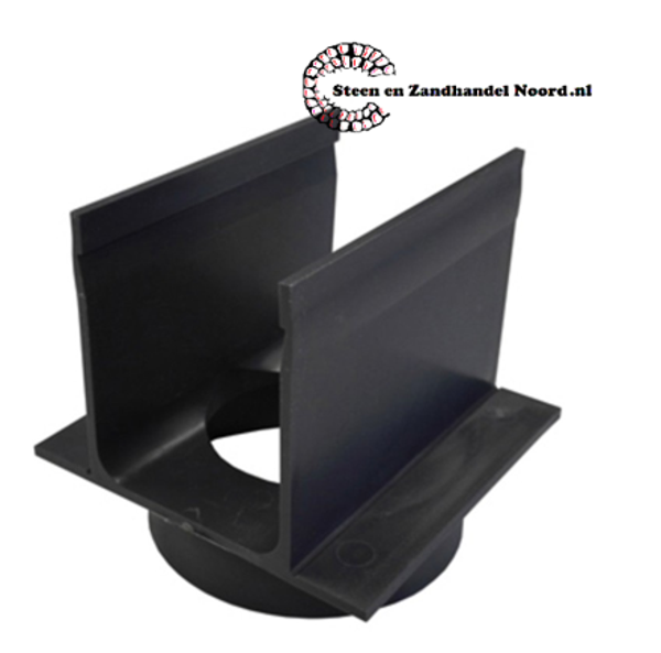 ACO Slimline Koppelstuk met onderuitloop